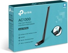 Adaptador USB WiFi TP-Link para PC Desktop (Archer T3U Plus) - AC1300Mbps USB 3.0 W comprar usado  Enviando para Brazil