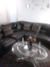 Piece sectional black for sale  Richmond