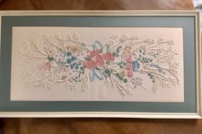 Hand embroidered floral for sale  Horseheads