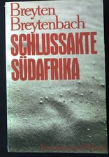 Schlussakte südafrika breyten gebraucht kaufen  Koblenz
