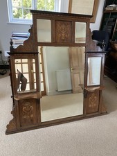Ornate panelled mirror for sale  HARPENDEN