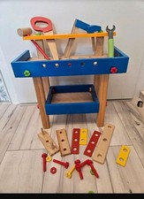 Holzspielzeug werkbank kinders gebraucht kaufen  Troisdorf