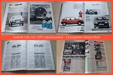 Usado, Audi 80 S B2 mit 75PS Literaturpaket - 4 komplette Zeitschriften comprar usado  Enviando para Brazil