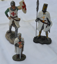 Lot figurines templiers d'occasion  Montreuil