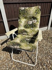 Vintage recliner deckchair for sale  BRIGG