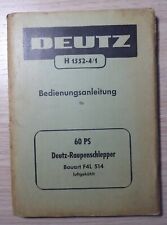 Deutz raupen schlepper gebraucht kaufen  Recke