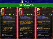 Diablo 3 Ps4-Xbox One-unmodded Primal - 3x aljavas para Caçador De Demônios comprar usado  Enviando para Brazil