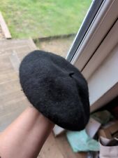 Vintage black beret for sale  KIDLINGTON