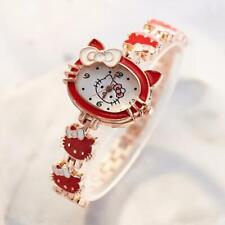 Relógio Hello Kitty feminino feminino meninas crianças casual impermeável desenho animado quartzo eletrônico com comprar usado  Enviando para Brazil