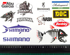 Fishing sticker set for sale  FAREHAM