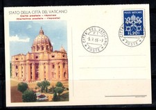 Vaticano 1966 intero usato  Bitonto