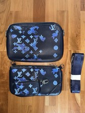 Blaue messenger bag gebraucht kaufen  Essen