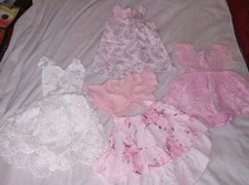 Pacote de vestido de bebê menina vestidos boutique e um vestido de renda Calvin Klein comprar usado  Enviando para Brazil