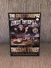 The Crest Creepaz Thizzame Street Bay Area Rap CD MAC MALL Thizz Nation Mac Dre, usado comprar usado  Enviando para Brazil