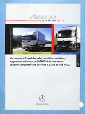 MERCEDES TRUCKS / COMPARATIF ATEGO 1823 L - SCANIA P94 / BROCHURE de 1999 comprar usado  Enviando para Brazil