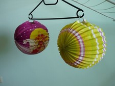 Lampion laterne papier gebraucht kaufen  Föritztal, Sonneberg