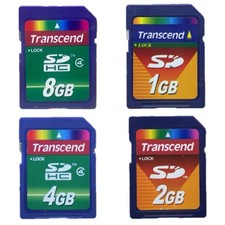 Cartão SD Transcend 1G/2G/4G/8GB para câmeras antigas/DV dispositivos antigos confiáveis comprar usado  Enviando para Brazil