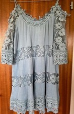 Tunika kleid hellblau gebraucht kaufen  Uffing