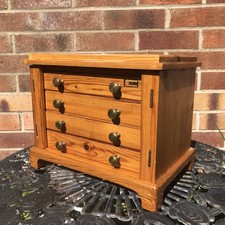 Vintage wooden 3xdrawer for sale  LIVERSEDGE