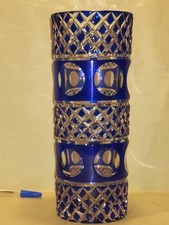 Vaso cristalli cobalto usato  Calenzano