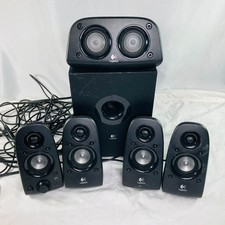 Sistema de alto-falante completo Logitech Z506 som surround 5.1 home theater PC comprar usado  Enviando para Brazil