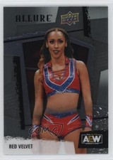 Cadeira de aço 2022 Upper Deck Allure AEW veludo vermelho #11 comprar usado  Enviando para Brazil