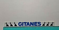Adesivo gitanes sticker usato  Roma