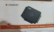 Usado, Conversor adaptador de disco rígido FIDECO USB3.0 para SATA ou IDE comprar usado  Enviando para Brazil