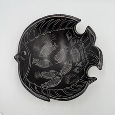 Soapstone etched fish for sale  Honeoye Falls