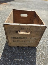 wooden milk crate for sale  Millersville