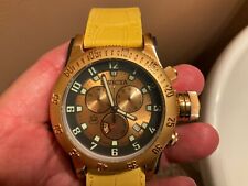 INVICTA SWISS MADE RUSSO MERGULHADOR MODELO 15589 OURO 18K CRONÓGRAFO QUARTZO NOVO TACO, usado comprar usado  Enviando para Brazil