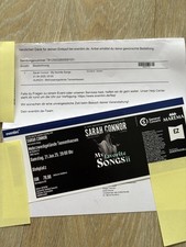 Sarah connor ticket gebraucht kaufen  Schwerin