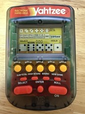 Yahtzee electronic handheld for sale  Willows