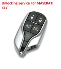 Unlocking service maserati for sale  UK