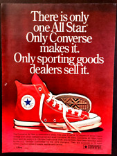 Tênis Converse All Star original 1973 estampa vintage anúncio comprar usado  Enviando para Brazil