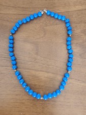 Collana perle blu usato  Verrua Savoia