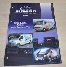 Folheto de acessórios Mercedes Benz Jumbo Vario Sprinter Vito Prospekt comprar usado  Enviando para Brazil