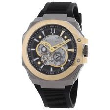 Relógio masculino Bulova Maquina automático mostrador cinza 98A310 comprar usado  Enviando para Brazil