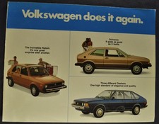 1978 volkswagen brochure for sale  Olympia