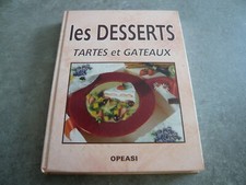 Livre cuisine desserts d'occasion  Viry
