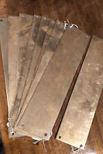 Vintage brass door for sale  GUISBOROUGH