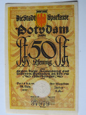 Potsdam notgeld 50 gebraucht kaufen  Bernsbach
