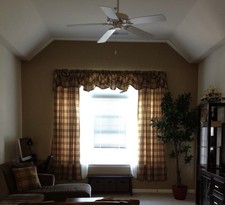 country plaid curtains for sale  Topton