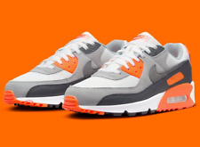Usado, Tênis/sapatos casuais Nike Air Max 90 branco cinza segurança laranja masculino tamanho EUA 11✅ comprar usado  Enviando para Brazil