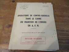 Brochure guerre algerie d'occasion  Prades