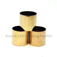 Three plain brass for sale  KIRKCUDBRIGHT
