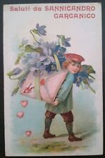 1920ca saluti sannicandro usato  Solopaca