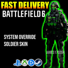 Battlefield 6 SKIN | BF6 System Override Soldier Skin | Promoção Razor comprar usado  Enviando para Brazil