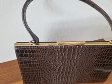 Handtasche echtleder henkeltas gebraucht kaufen  Essen