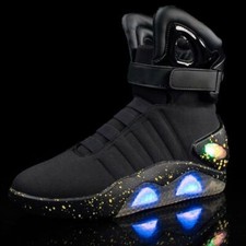Usado, Sapatos luminosos LED com carregamento USB para adultos moda masculina iluminar casual masculino comprar usado  Enviando para Brazil